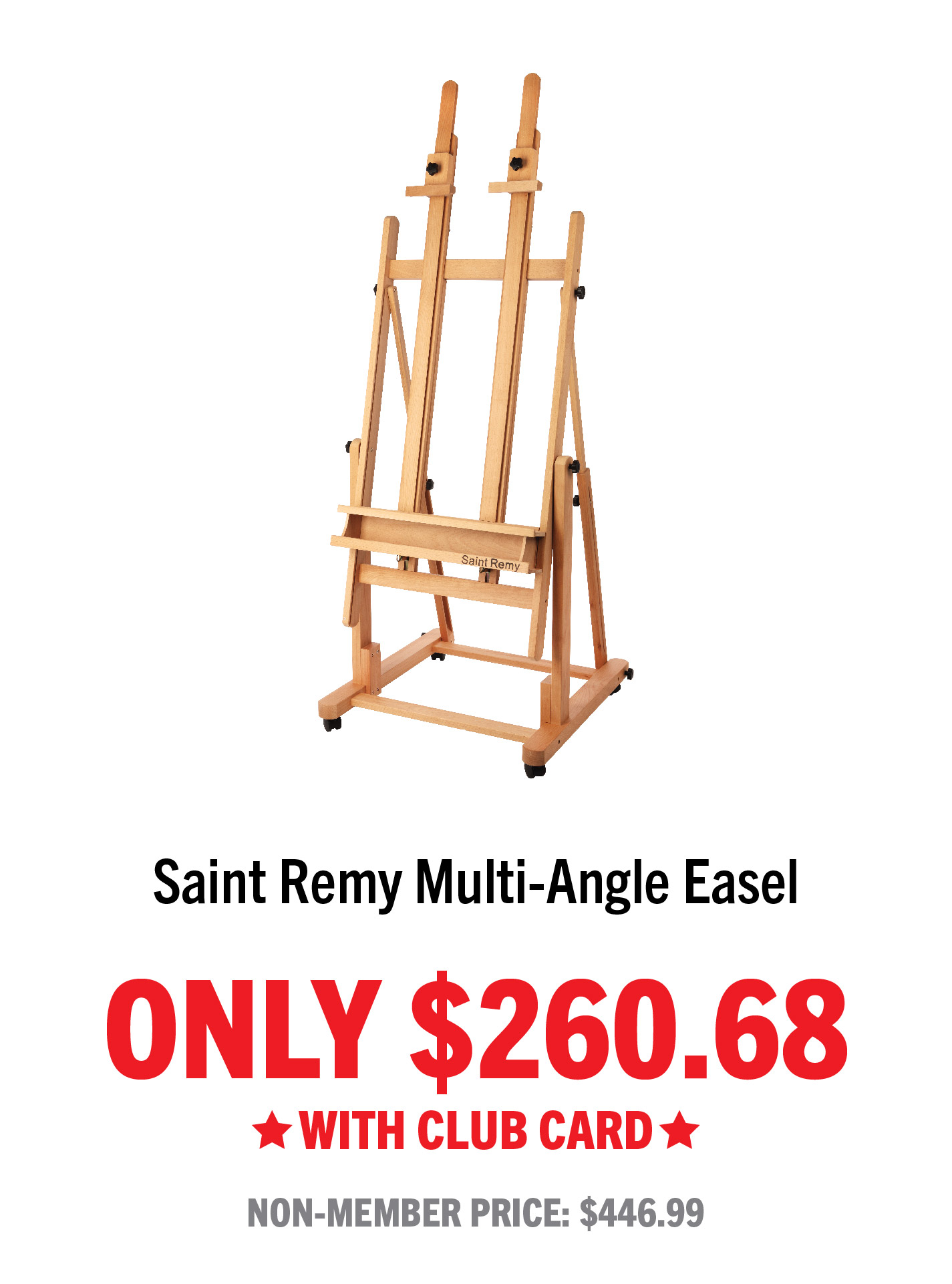 Creative Mark Saint Remy Multi-Angle Studio Easel