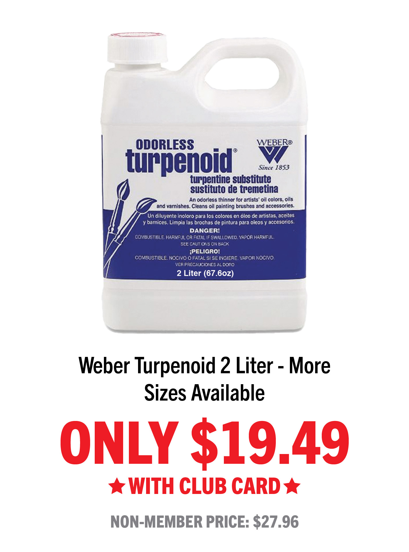 Weber Odorless Turpenoid